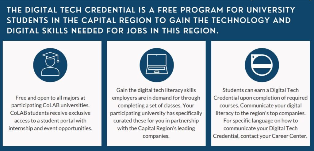 information about the digital tech credential 